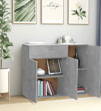 Sideboard Betongrau 88x30x70 cm Holzwerkstoff