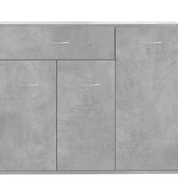 Sideboard Betongrau 88x30x70 cm Holzwerkstoff