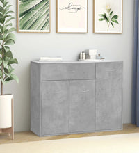 Sideboard Betongrau 88x30x70 cm Holzwerkstoff