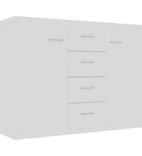 Sideboard Weiß 88x30x65 cm Holzwerkstoff