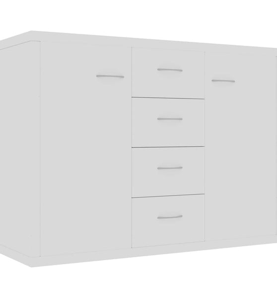 Sideboard Weiß 88x30x65 cm Holzwerkstoff