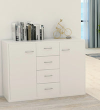 Sideboard Weiß 88x30x65 cm Holzwerkstoff