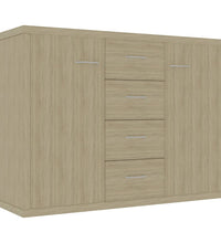 Sideboard Sonoma-Eiche 88x30x65 cm Holzwerkstoff