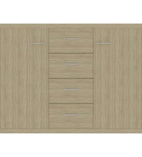 Sideboard Sonoma-Eiche 88x30x65 cm Holzwerkstoff