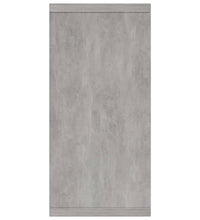 Sideboard Betongrau 88x30x65 cm Holzwerkstoff