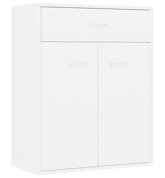 Sideboard Weiß 60x30x75 cm Holzwerkstoff
