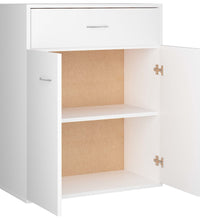 Sideboard Weiß 60x30x75 cm Holzwerkstoff