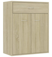 Sideboard Sonoma-Eiche 60x30x75 cm Holzwerkstoff