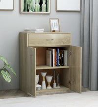 Sideboard Sonoma-Eiche 60x30x75 cm Holzwerkstoff