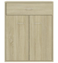 Sideboard Sonoma-Eiche 60x30x75 cm Holzwerkstoff