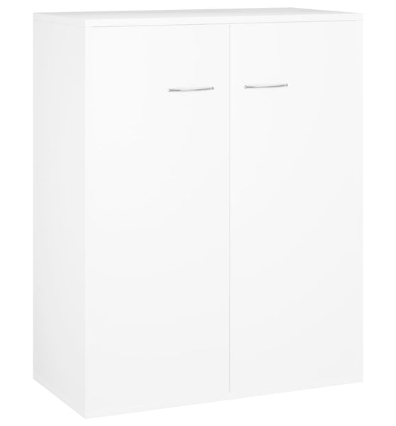 Sideboard Weiß 60x30x75 cm Holzwerkstoff