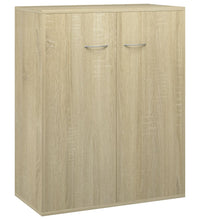 Sideboard Sonoma-Eiche 60x30x75 cm Holzwerkstoff