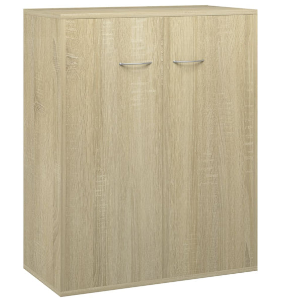 Sideboard Sonoma-Eiche 60x30x75 cm Holzwerkstoff