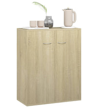 Sideboard Sonoma-Eiche 60x30x75 cm Holzwerkstoff