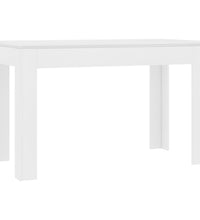 Esstisch Weiß 120x60x76 cm Holzwerkstoff