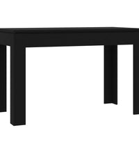 Esstisch Schwarz 120x60x76 cm Holzwerkstoff