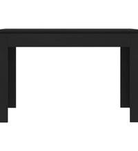 Esstisch Schwarz 120x60x76 cm Holzwerkstoff