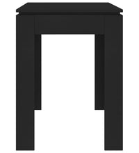 Esstisch Schwarz 120x60x76 cm Holzwerkstoff