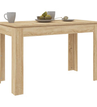 Esstisch Sonoma-Eiche 120x60x76 cm Holzwerkstoff