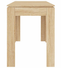Esstisch Sonoma-Eiche 120x60x76 cm Holzwerkstoff