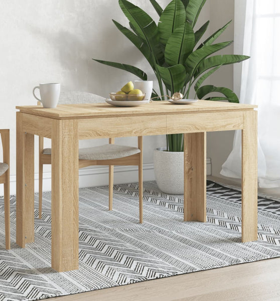 Esstisch Sonoma-Eiche 120x60x76 cm Holzwerkstoff