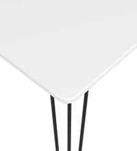 Bartisch Weiß 120x60x105 cm