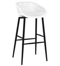 Barhocker 4 Stk. Weiß