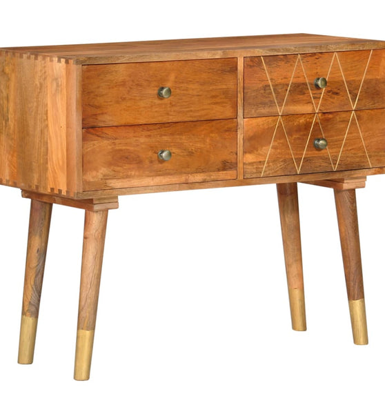 Sideboard 85×40×70 cm Massivholz Mango