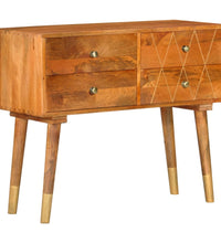 Sideboard 85×40×70 cm Massivholz Mango