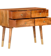 Sideboard 85×40×70 cm Massivholz Mango