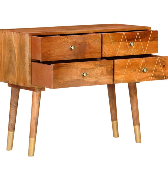 Sideboard 85×40×70 cm Massivholz Mango