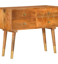 Sideboard 85×40×70 cm Massivholz Mango