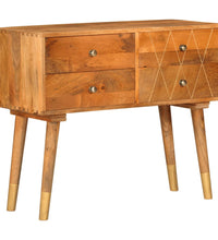 Sideboard 85×40×70 cm Massivholz Mango