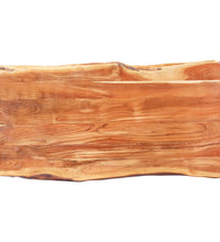 Esstisch mit Baumkanten Akazie Masivholz 200 cm 3,8 cm