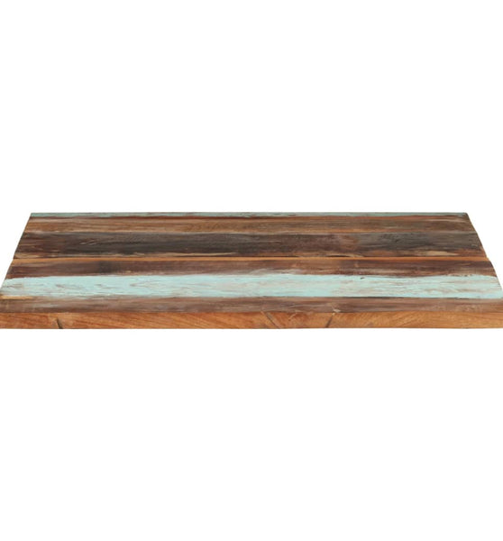 Tischplatte Quadratisch 80x80 cm 25-27 mm Altholz Massiv