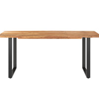 Esstisch 180×90×76 cm Massivholz Akazie