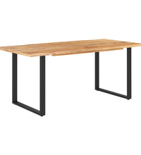 Esstisch 180×90×76 cm Massivholz Akazie