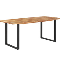 Esstisch 180×90×76 cm Massivholz Akazie