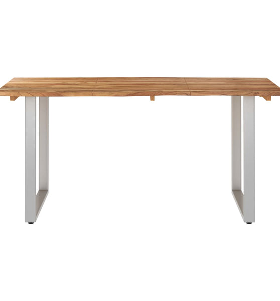 Esstisch 154x80x76 cm Massivholz Akazie
