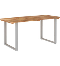 Esstisch 154x80x76 cm Massivholz Akazie