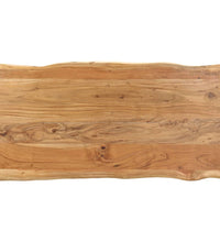 Esstisch 140×70×76 cm Akazie-Massivholz