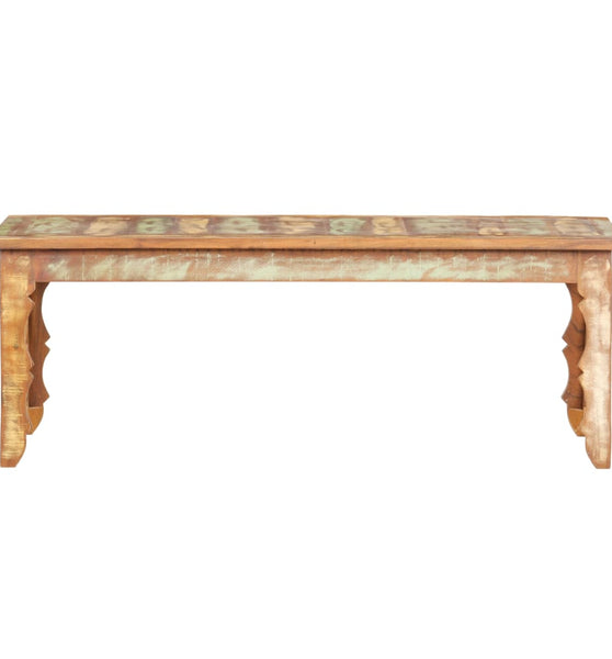 Couchtisch 110 x 50 x 40 cm Recyceltes Massivholz