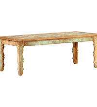 Couchtisch 110 x 50 x 40 cm Recyceltes Massivholz