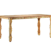 Esstisch 160×80×76 cm Recyceltes Massivholz