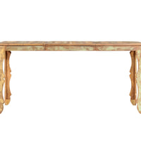 Esstisch 160×80×76 cm Recyceltes Massivholz