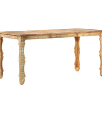 Esstisch 160×80×76 cm Recyceltes Massivholz
