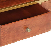 Couchtisch 90 x 50 x 40 cm Massivholz Akazie
