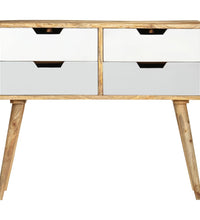 Sideboard 85 x 40 x 71 cm Massivholz Mango