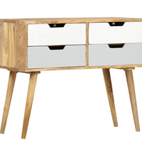 Sideboard 85 x 40 x 71 cm Massivholz Mango