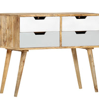 Sideboard 85 x 40 x 71 cm Massivholz Mango